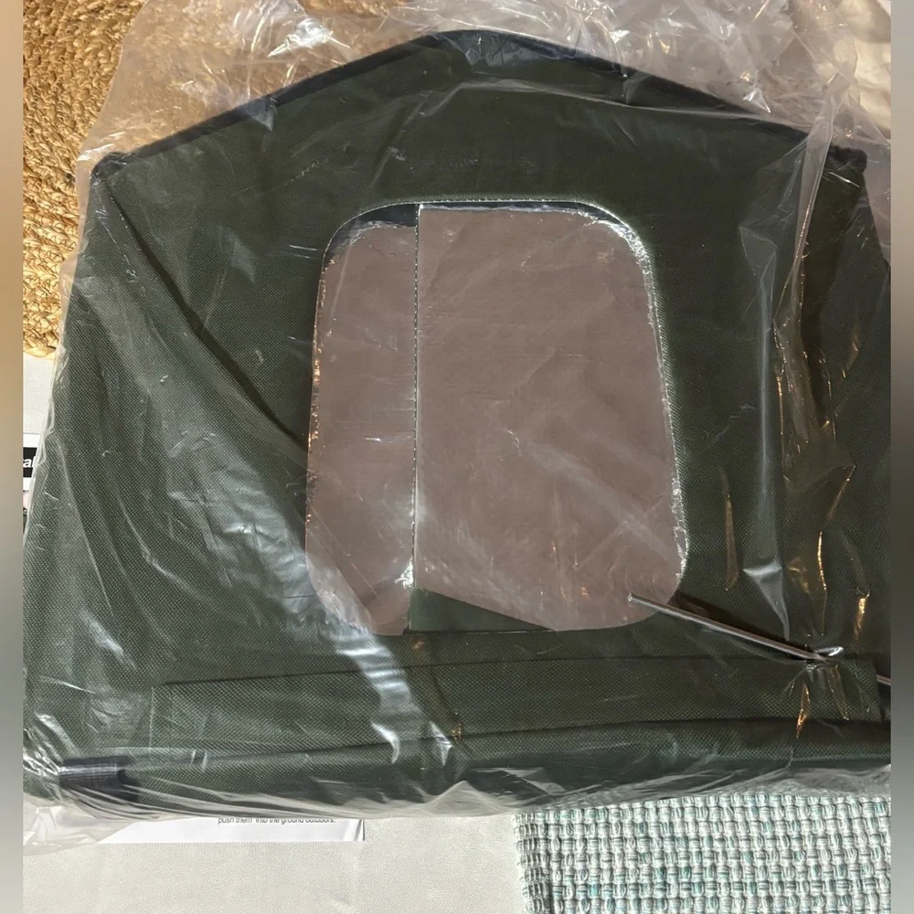 Green Pet House with Accessories